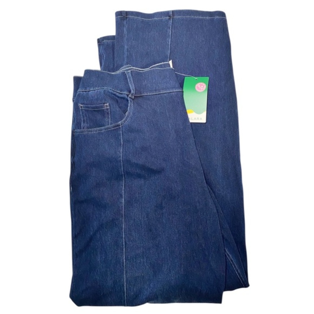 Halara High Waisted Dark Blue Boyfriend Jeans